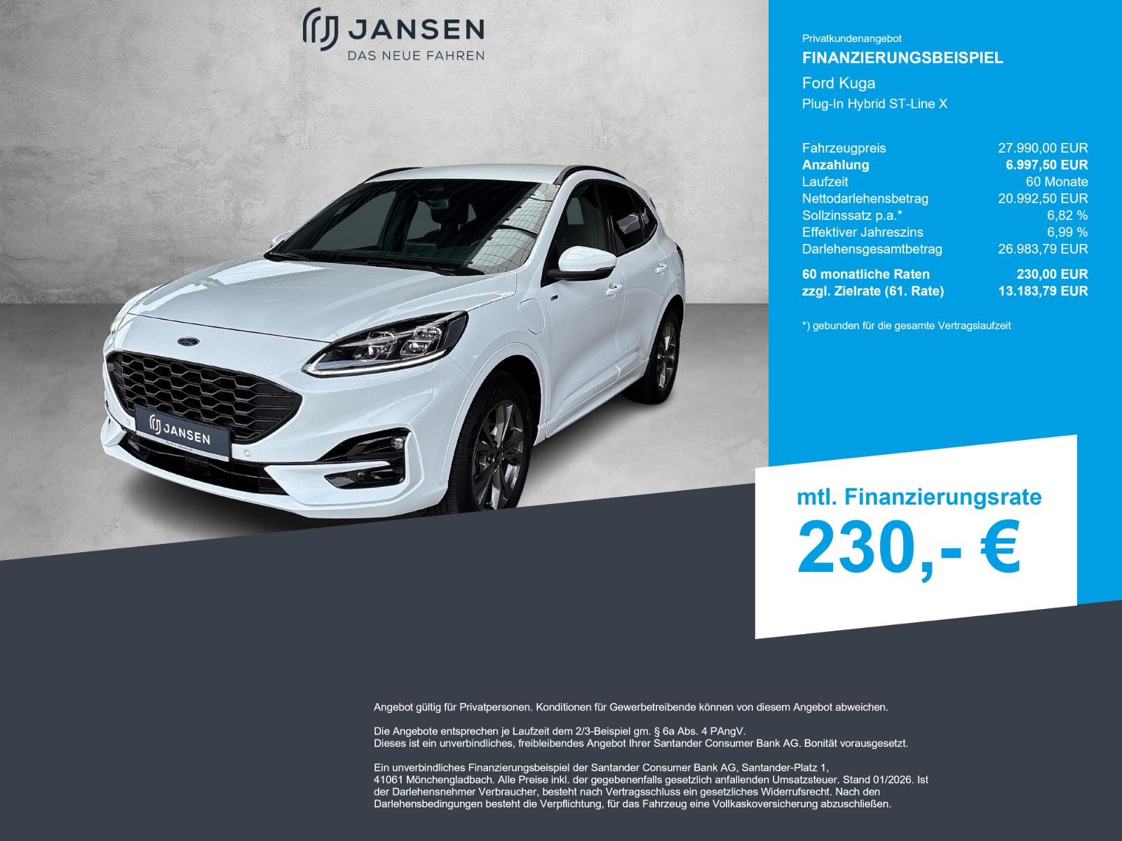 Ford Kuga Plug-In Hybrid ST-Line X