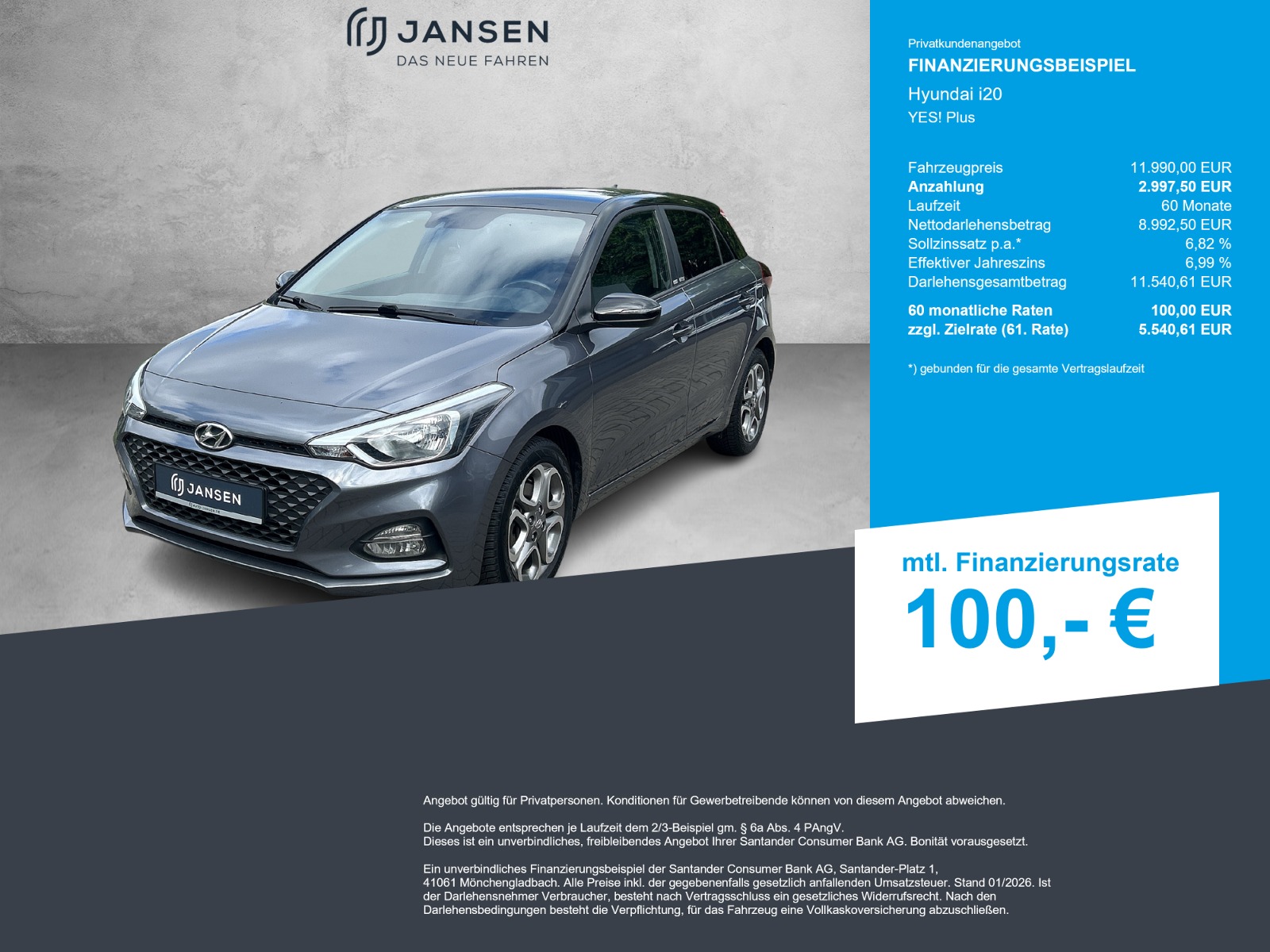 Hyundai i20 YES! Plus
