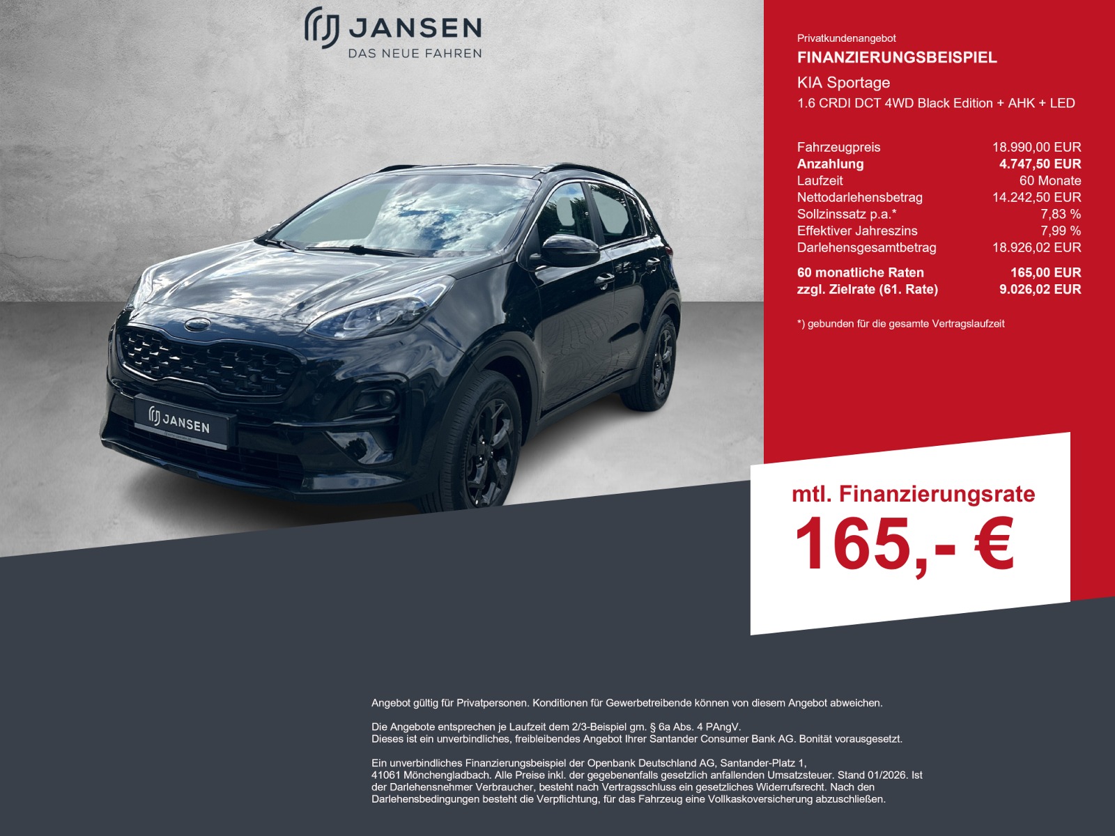 KIA Sportage 1.6 CRDI DCT 4WD Black Edition + trekhaak + LED