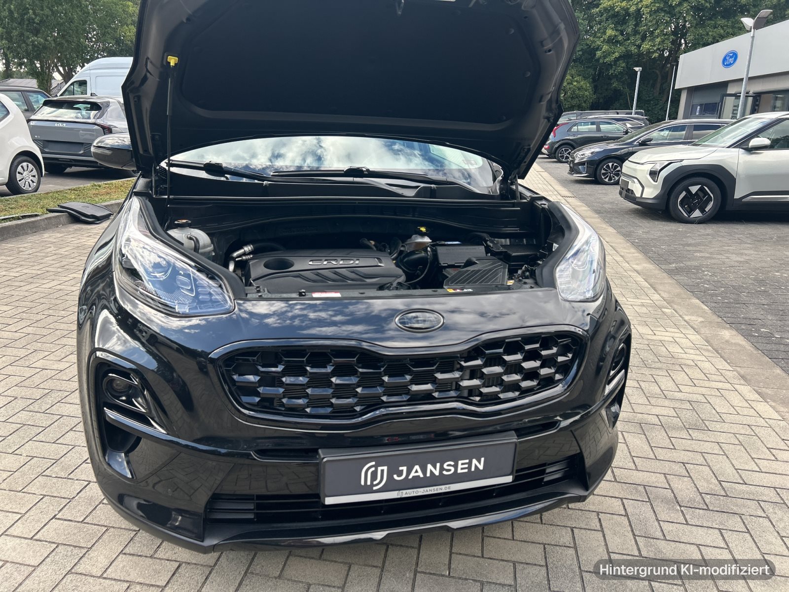 KIA Sportage 1.6 CRDI DCT 4WD Black Edition + AHK + LED — Miniatur 16