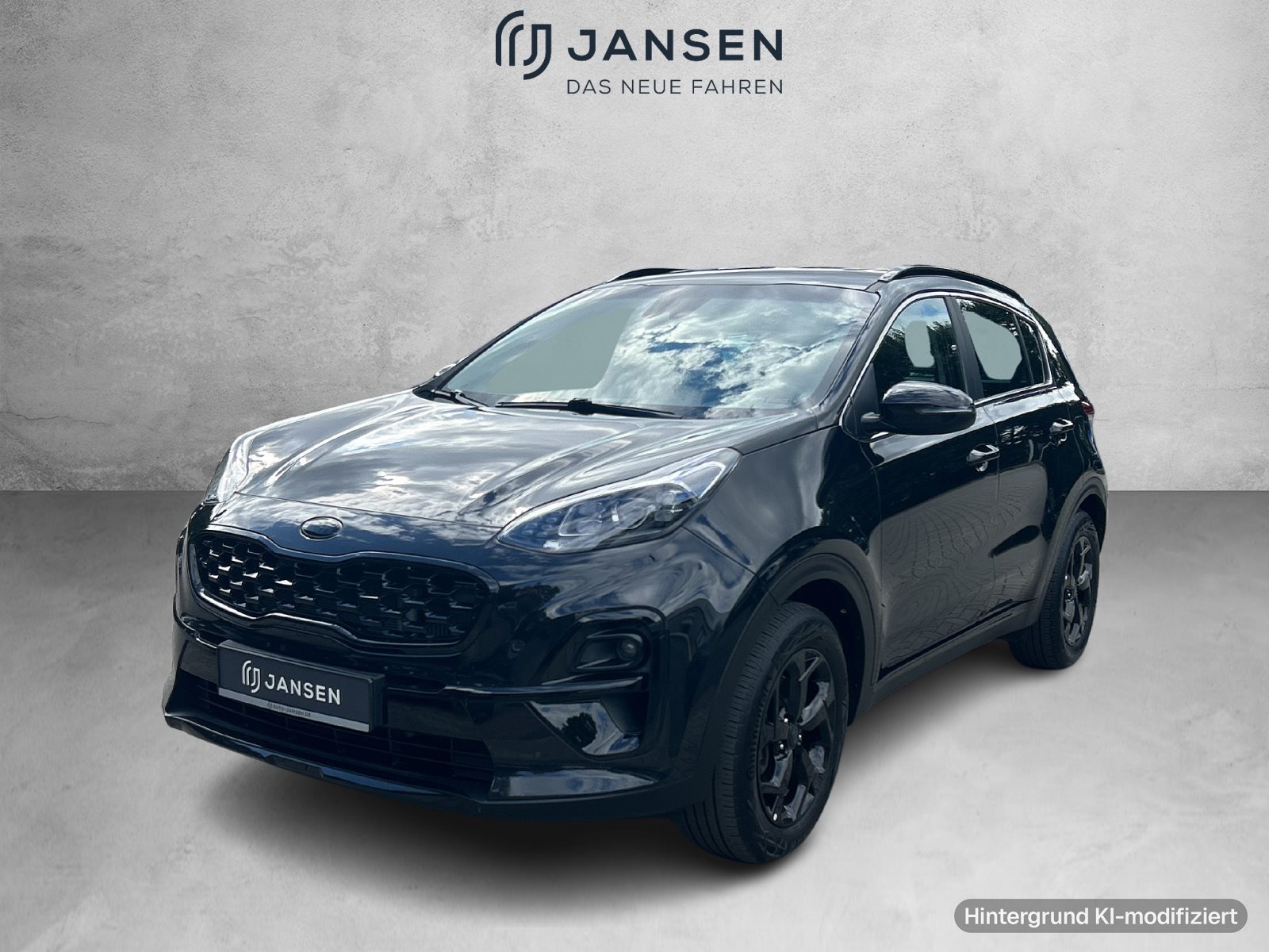KIA Sportage 1.6 CRDI DCT 4WD Black Edition + AHK + LED — Miniatur 2